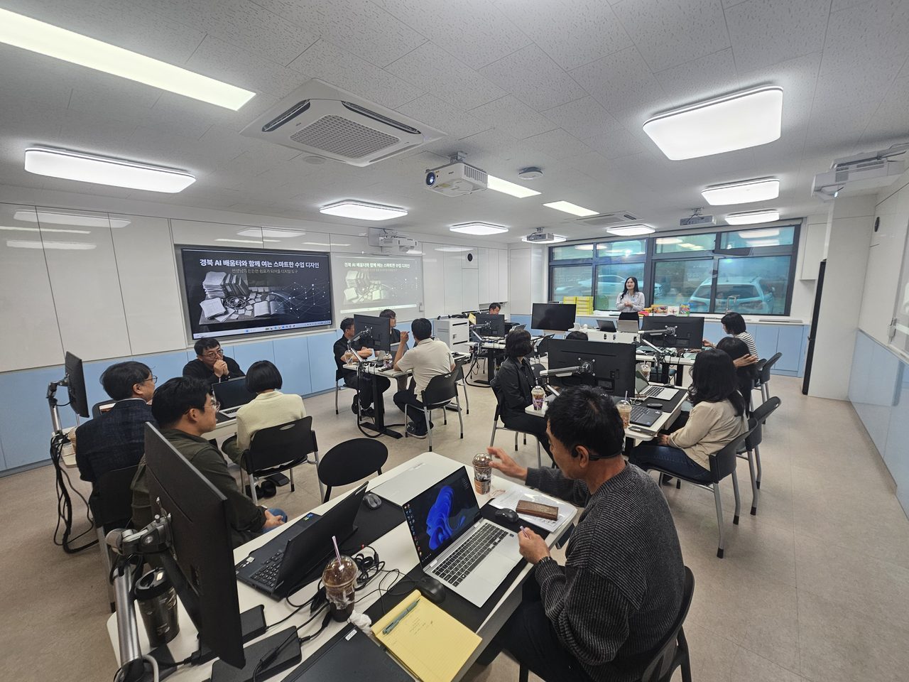 경북AI배움터로 교사 연수…영동중, 10월 13일 AI·디지털 수업 활용법 맞춤형 연수