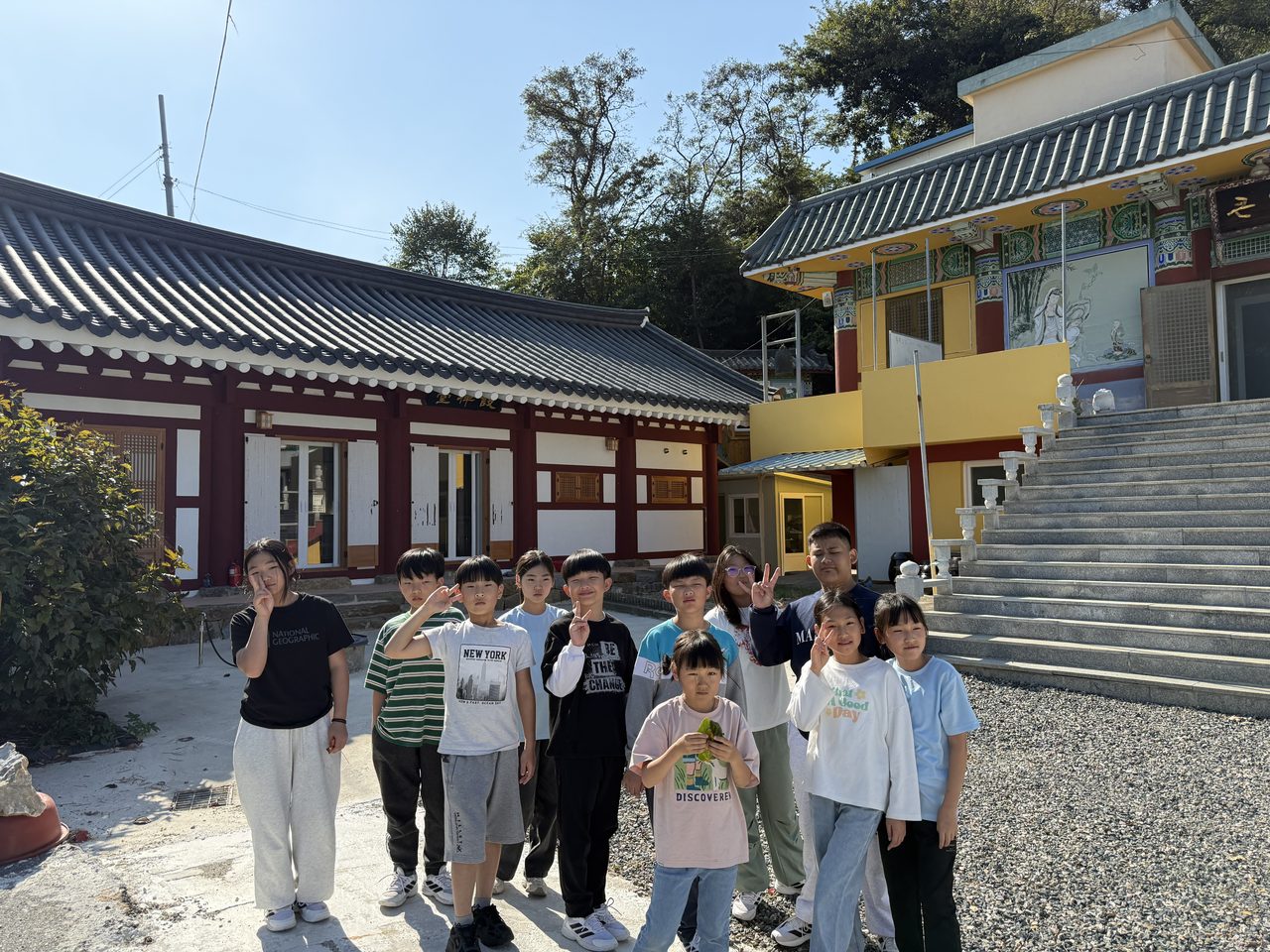 울진 삼근초 전교생 11명, 후포 광도사·요트학교·등기산 스카이워크 누볐다