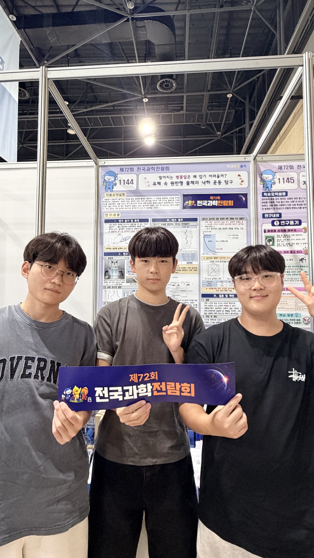 경상북도교육청과학원, 제72회 전국과학전람회 결과