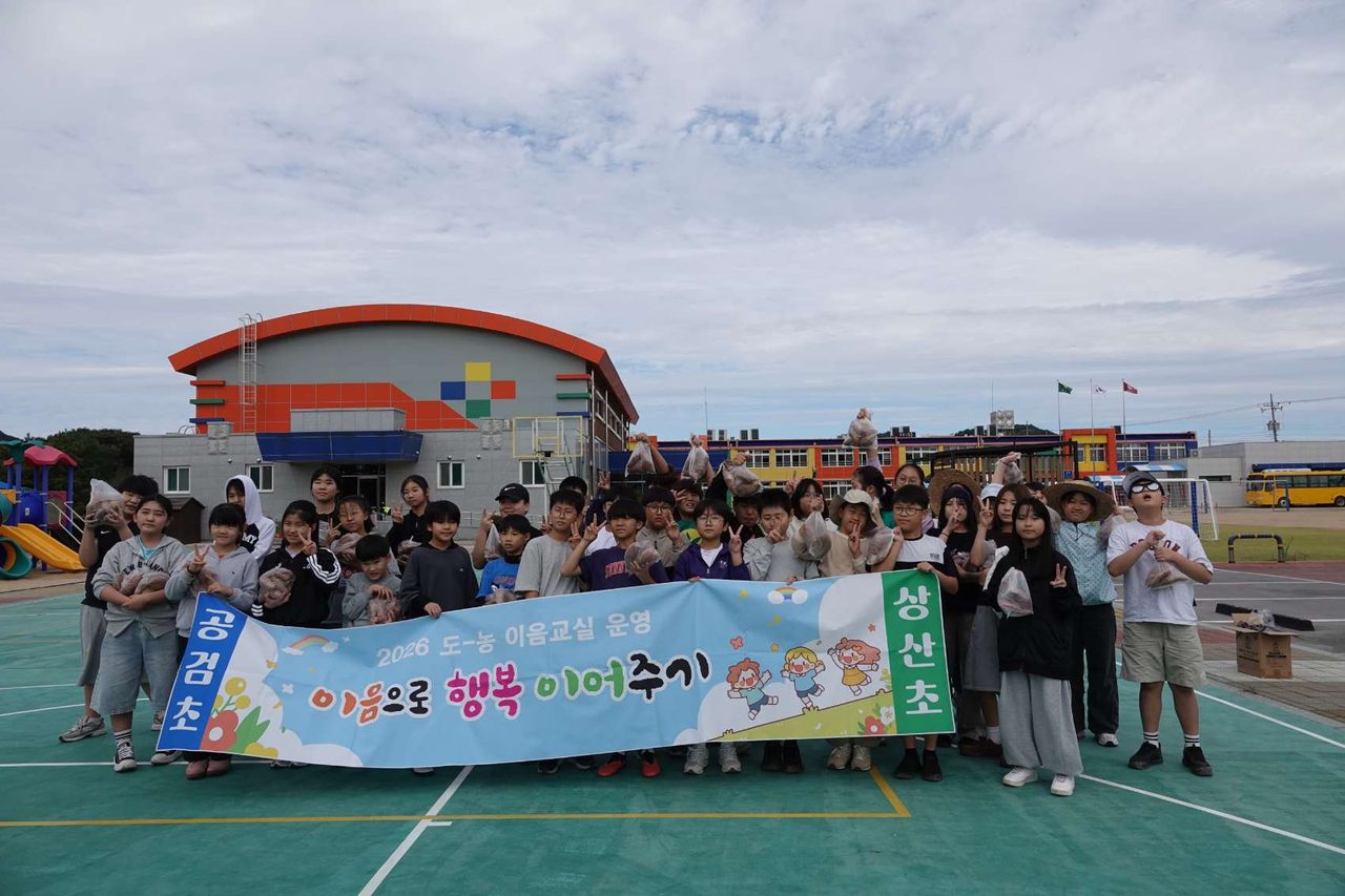 공검초, 도·농 이음 꼬마 농부들의 땅속의 보물, 유기농 고구마 수확