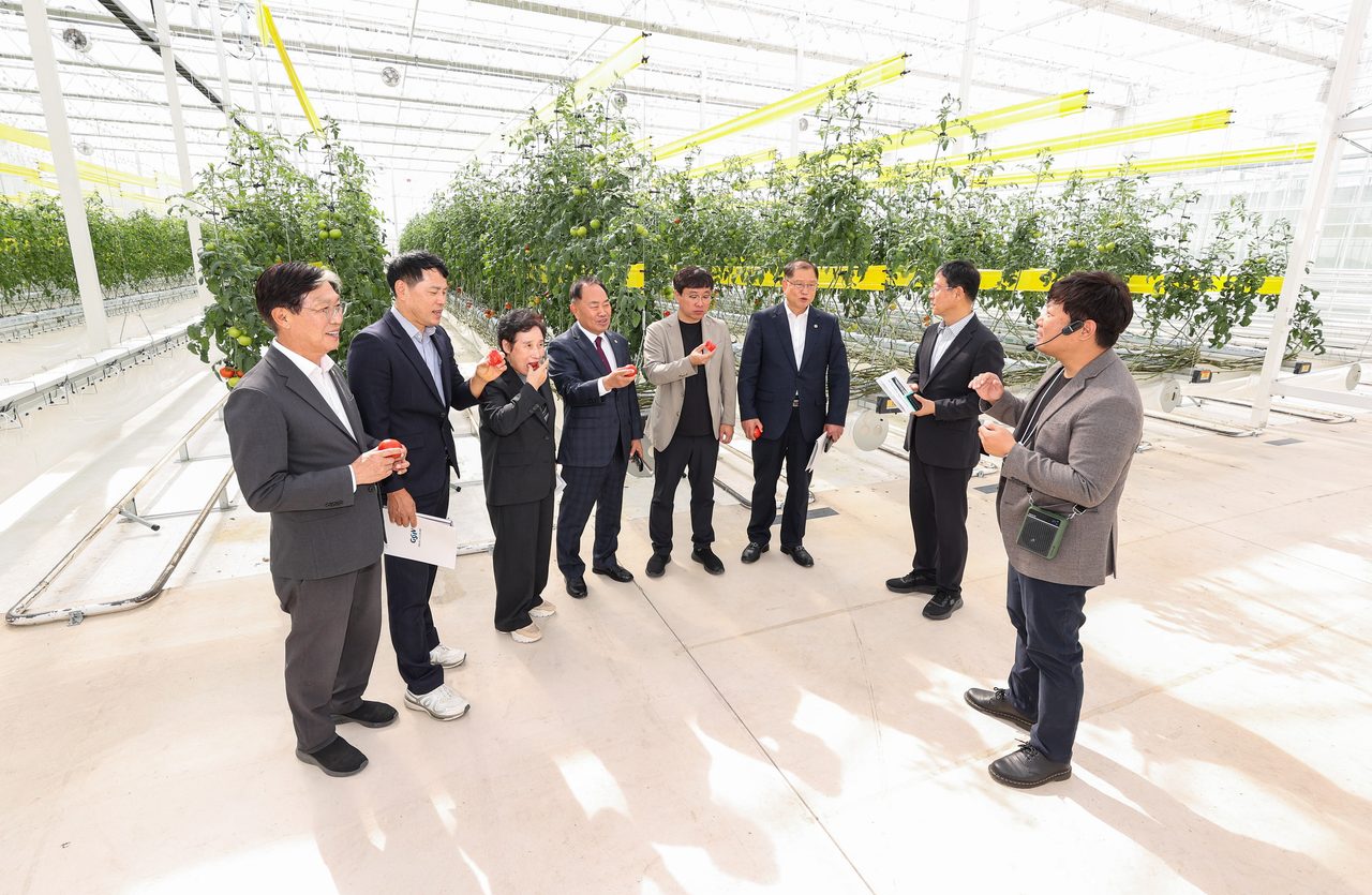 예결특위, 상주·문경 이틀간 현장 점검…2027년도 본예산 심사 앞두고 농업기술원 이전 현장 찾았다