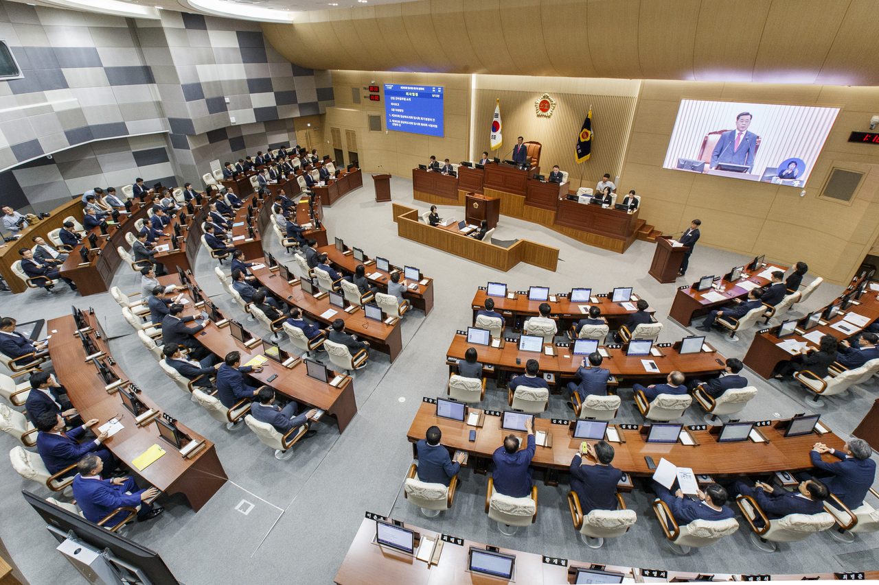 경상북도의회, 제366회 제1차 정례회 개회