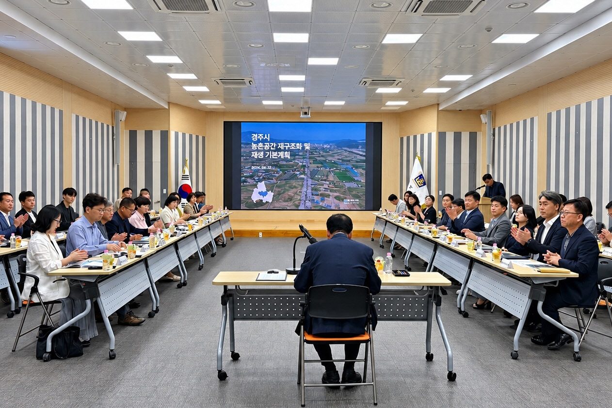 경주시, 농촌공간 재구조화 기본계획안 마련…연내 최종 확정 목표