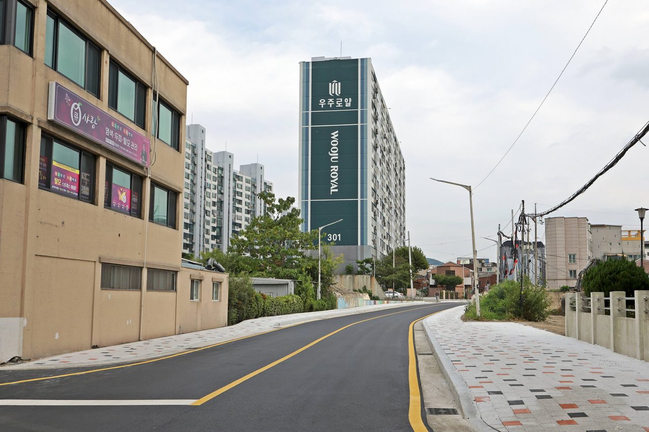 경주 동천지하차도 평면화 마무리…도로 조기 개통