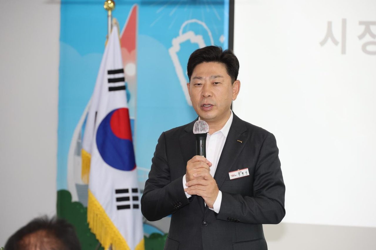 포항 중앙동 행정복지센터 신청사 개청…지진 피해 시민아파트 터에 지상 3층