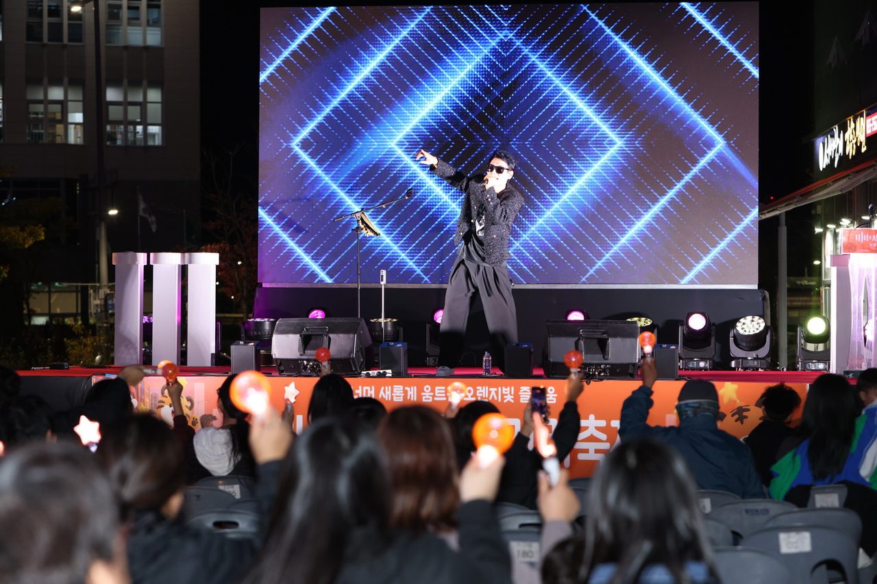예천 새움로 노을빛 거리 축제, 야장 테이블 만석에 페이백 물량 조기 소진