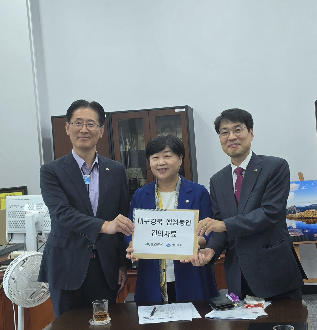 대구‧경북 부단체장, 서영교 법사위원장 만나 연내 행정통합특별법 통과 요청