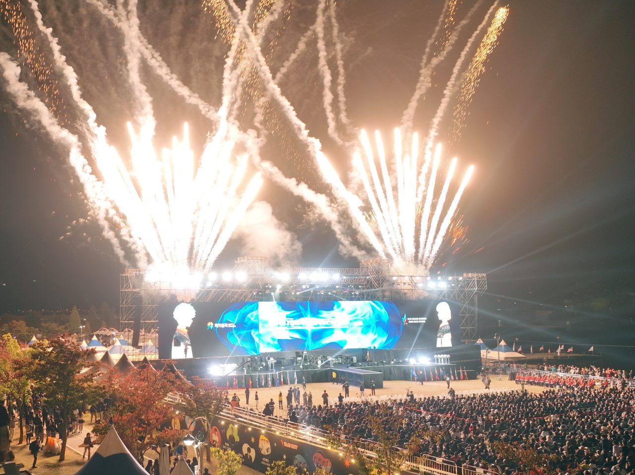 참전용사 100명 입장한 칠곡낙동강평화축제…12년 만에 소년병 본격 조명