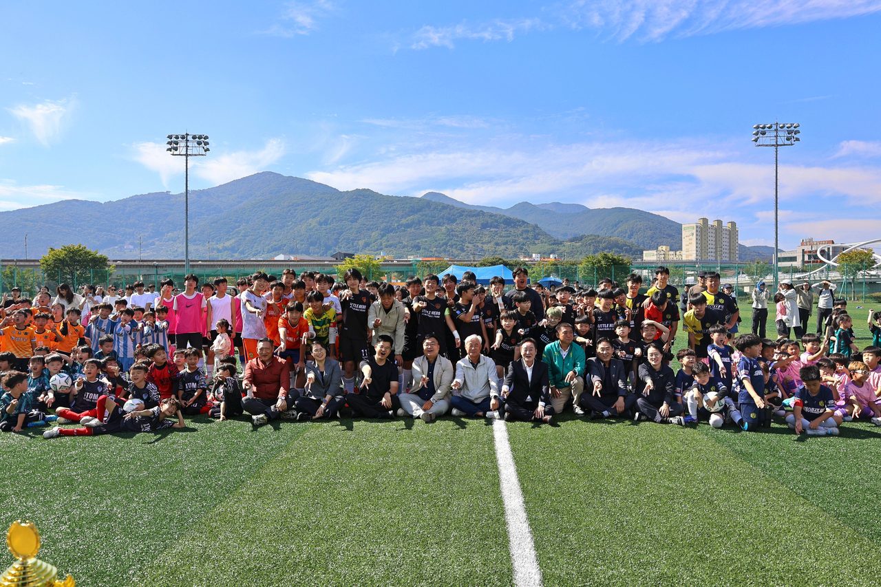 ‘제12회 청도군 유․소년 축구대회’ 10월 9일 청도천 경기장서 열려… 46개 팀 참가